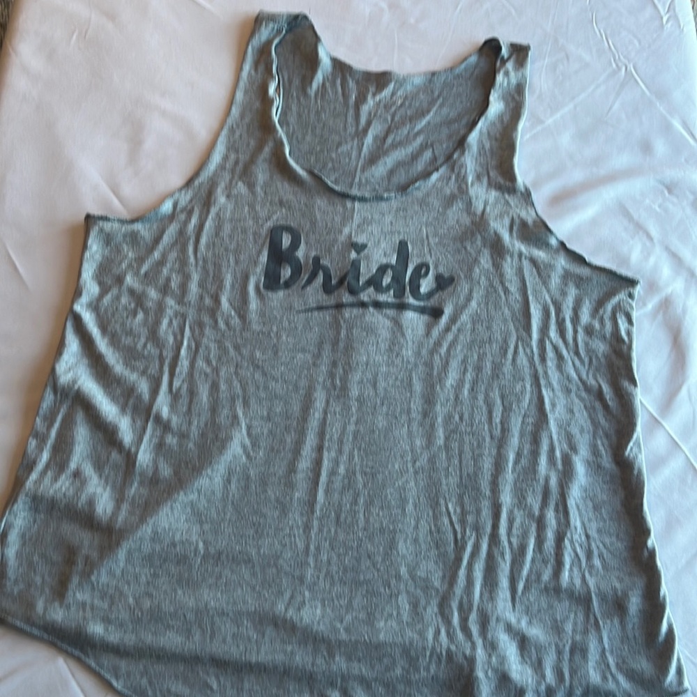 “Bride” Racerback tank top